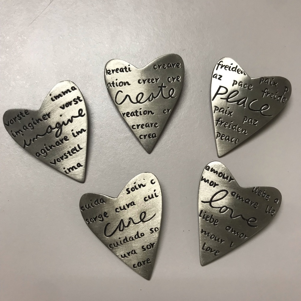 Love pins